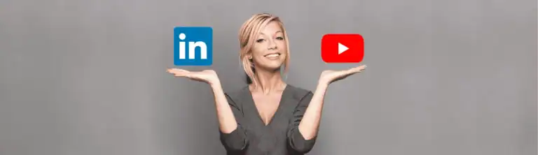 LinkedIn vs. YouTube: Which is the best for marketing small consulting firms?